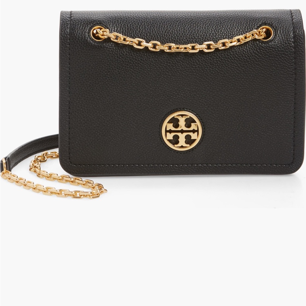 Tory Burch Carson Convertible Leather Crossbody Bag